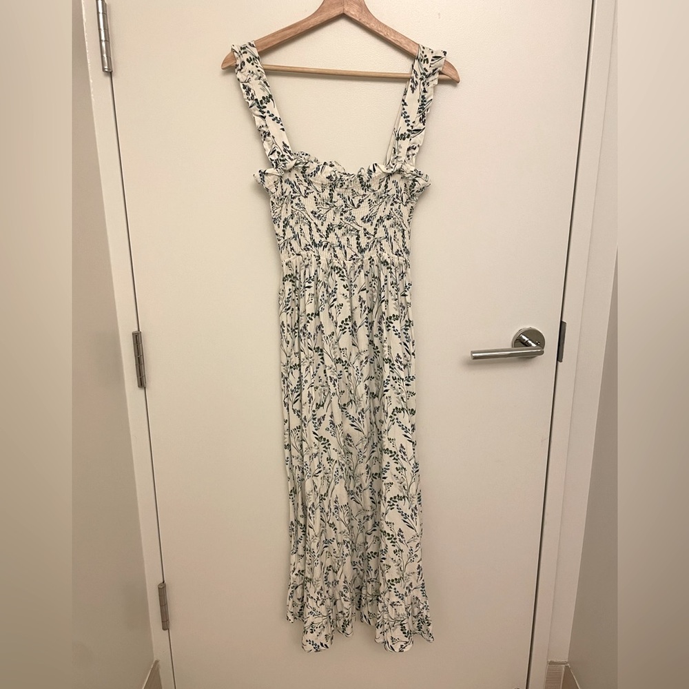 Zara floral midi dress
